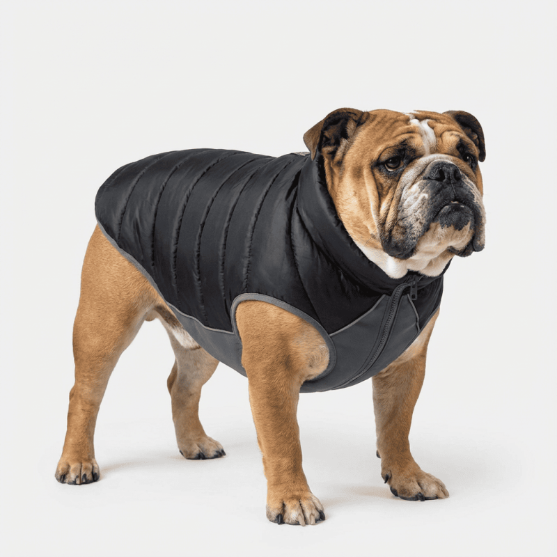 Abric reversible per a gos RED-DINGO (negre-gris)