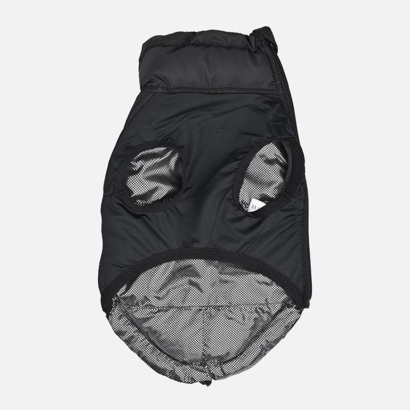 Abric Dunsy Coat negre per a gos | 51 Degrees North