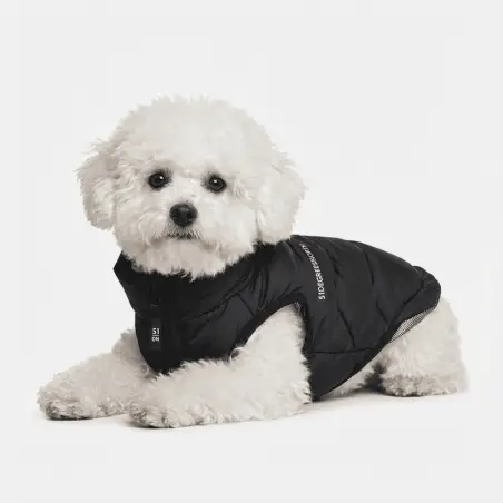 Abric Dunsy Coat negre per a gos | 51 Degrees North