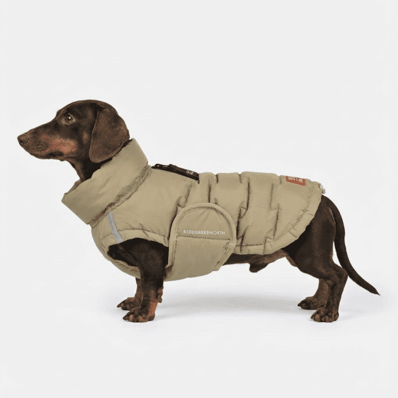 Abrigo Teckel Verde Impermeable Edge Coat | SMARTDOG