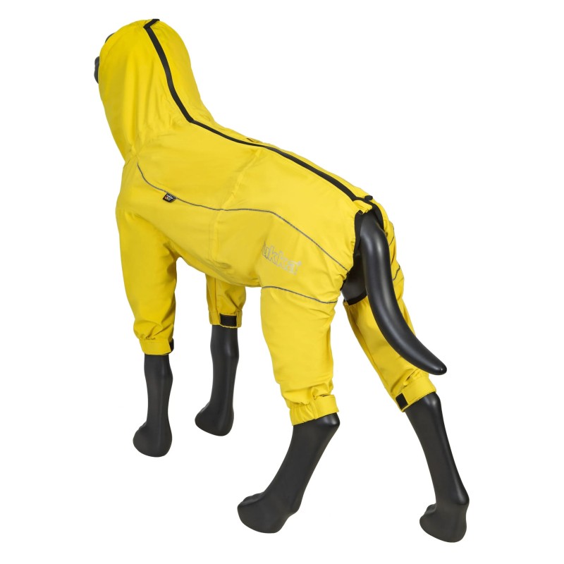 Chubasquero completo amarillo impermeable para perro | Smartdog