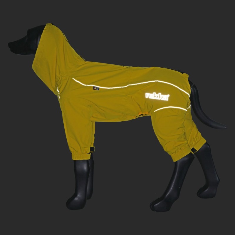 Impermeable complet groc per a gos | Smartdog