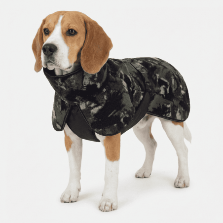 Rukka Comfy Pile | Abrigo cálido para perro camuflaje