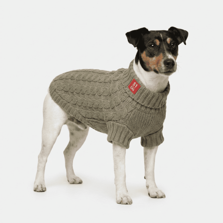 Jersei de Punt per Gos Cable Sweater Cosy