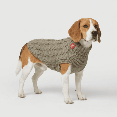 Jersei de Punt per Gos Cable Sweater Cosy