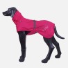 Chubasquero básico rosa Hase para perro