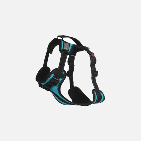 Arnés Rukka Pets Solid Turquesa ajustable en Y | Smartdog