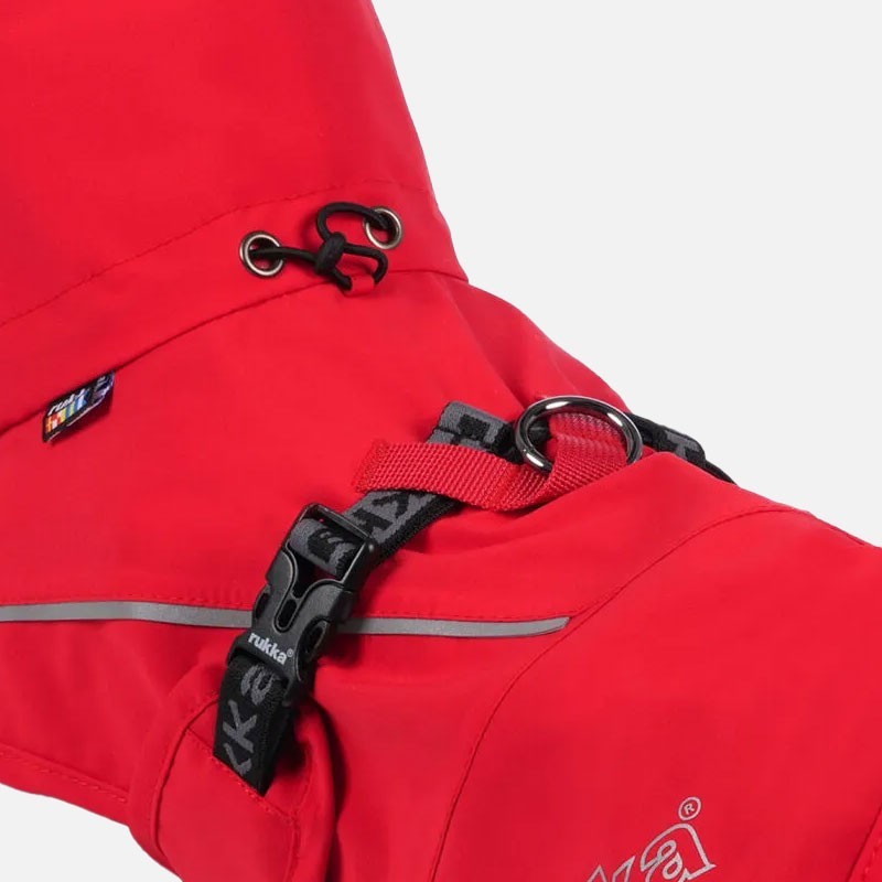 Impermeable amb Arnès Rukka Thrill Mini per a Gossos Petits
