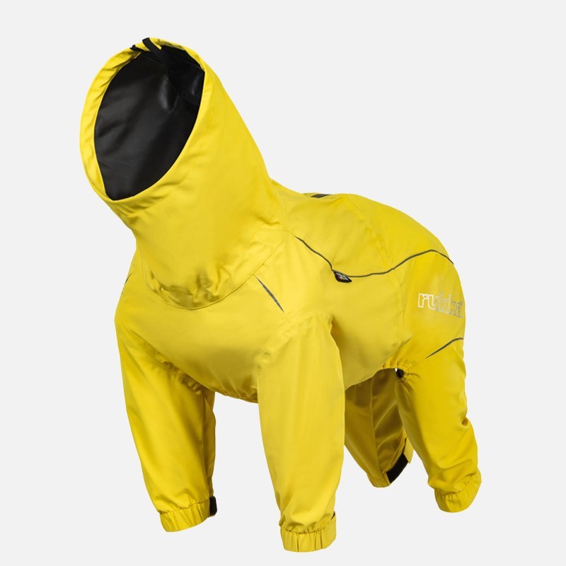 Chubasquero completo amarillo impermeable para perro | Smartdog
