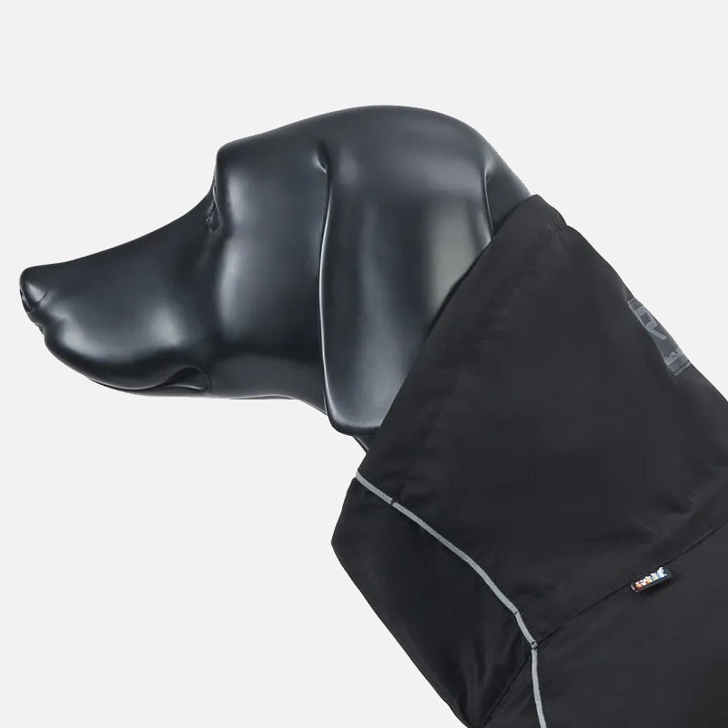 Chubasquero Rukka Pets Hayton X Negro | Impermeable técnico para perro
