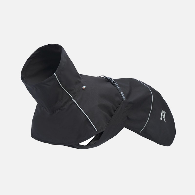 Chubasquero Rukka Pets Hayton X Negro | Impermeable técnico para perro