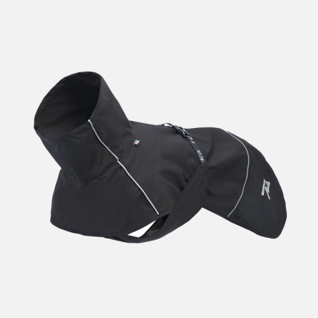 Chubasquero Rukka Pets Hayton X Negro | Impermeable técnico para perro