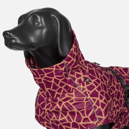 Rukka Hayton Warm: chubasquero para perro Carmine