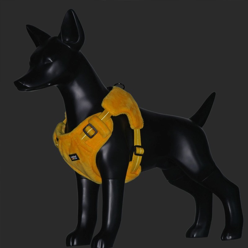 Arnés Rukka Pets Tiny amarillo para perros mini | Smartdog