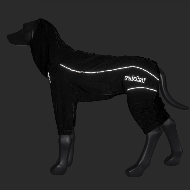Impermeable per a Gos Total Negre