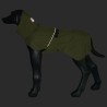 Chubasquero Rukka Ripple Verde Oliva impermeable para perro