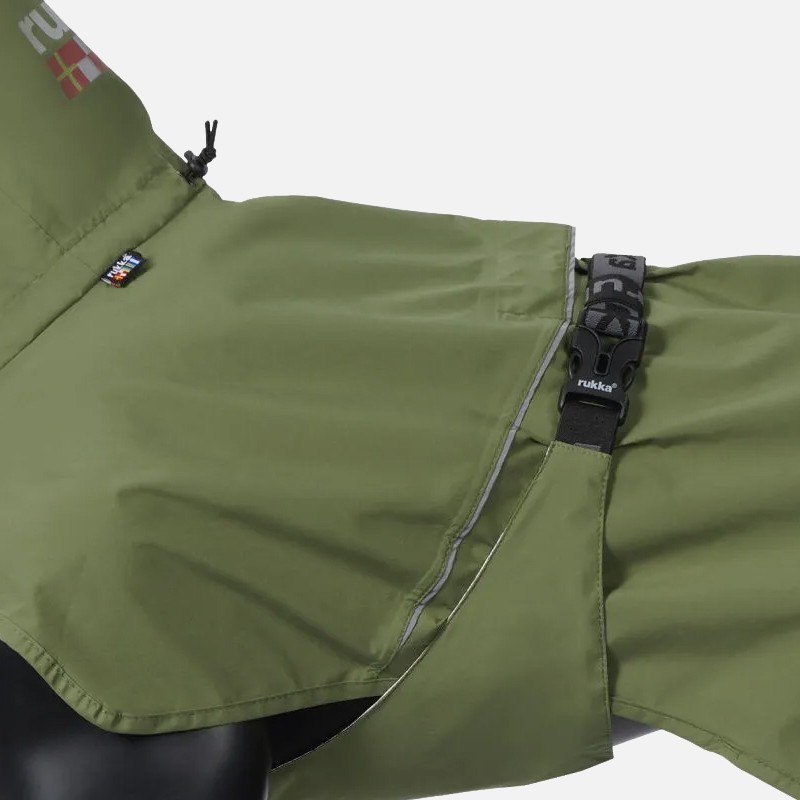 Impermeable Rukka Ripple Verd Oliva per a gos