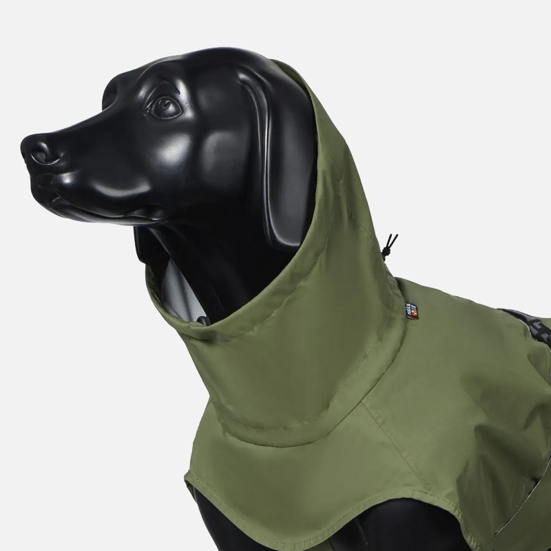 Impermeable Rukka Ripple Verd Oliva per a gos