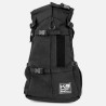 Mochila Sack Air 2 negra transpirable para perro