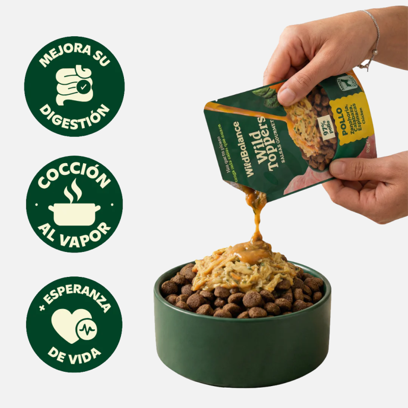 Wild Balance Topper de Pollo para Perros Complemento Natural