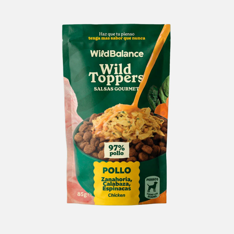Wild Balance Topper de Pollastre per a Gossos Complement Natural