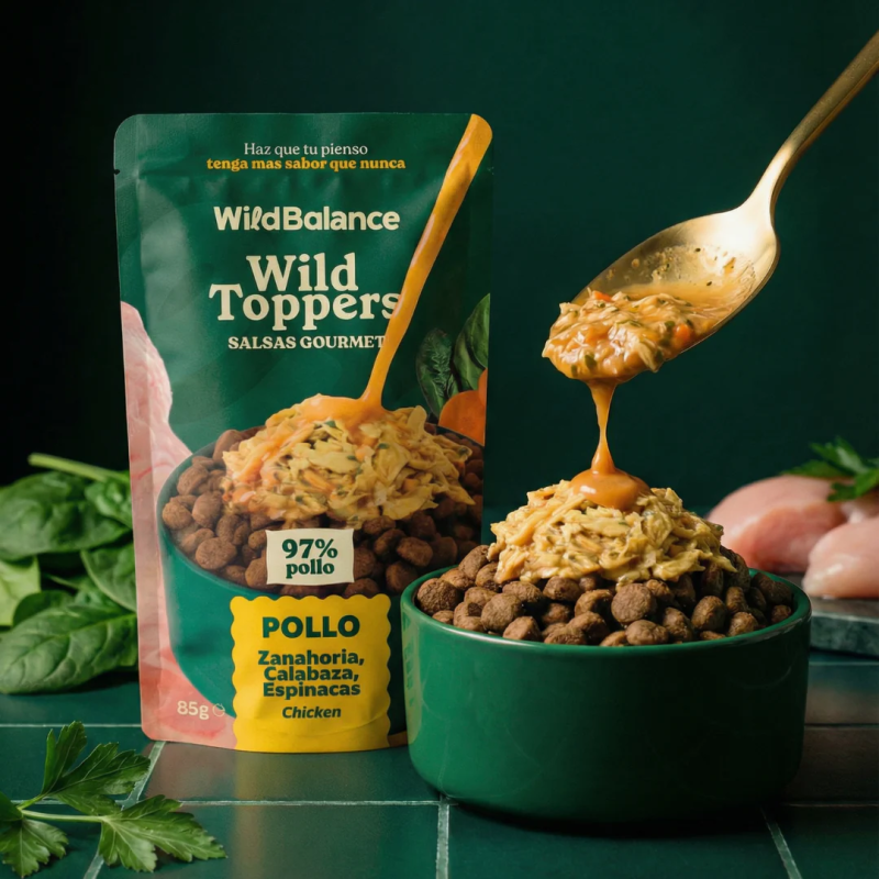 Wild Balance Topper de Ternera para Perros