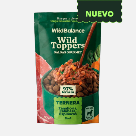 Wild Balance Topper de Ternera para Perros