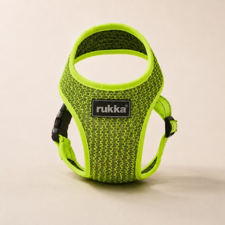 Arnès Rukka Comfort Air groc en Y i transpirable