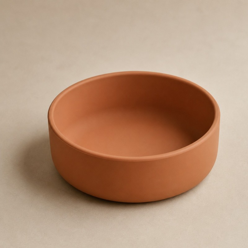 Menjadora silicona 51DN Sili Bowl Terracota | Smartdog