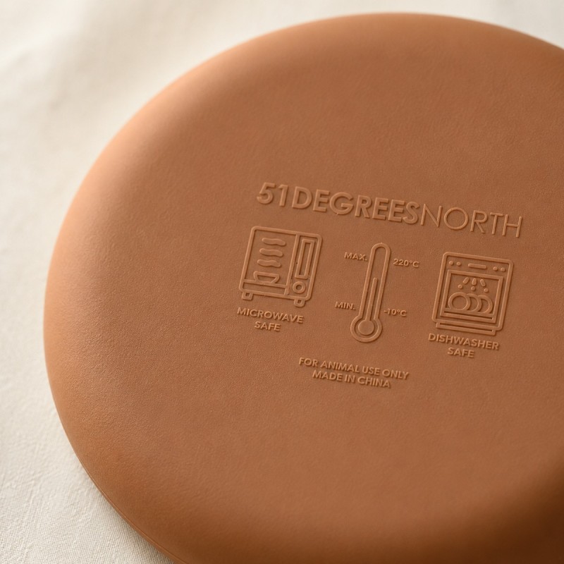 Menjadora silicona 51DN Sili Bowl Terracota | Smartdog