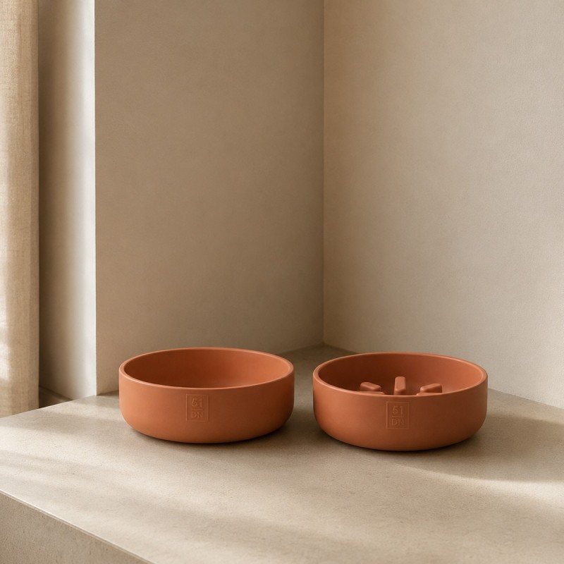 Comedero silicona 51DN Sili Bowl Terracota | Smartdog
