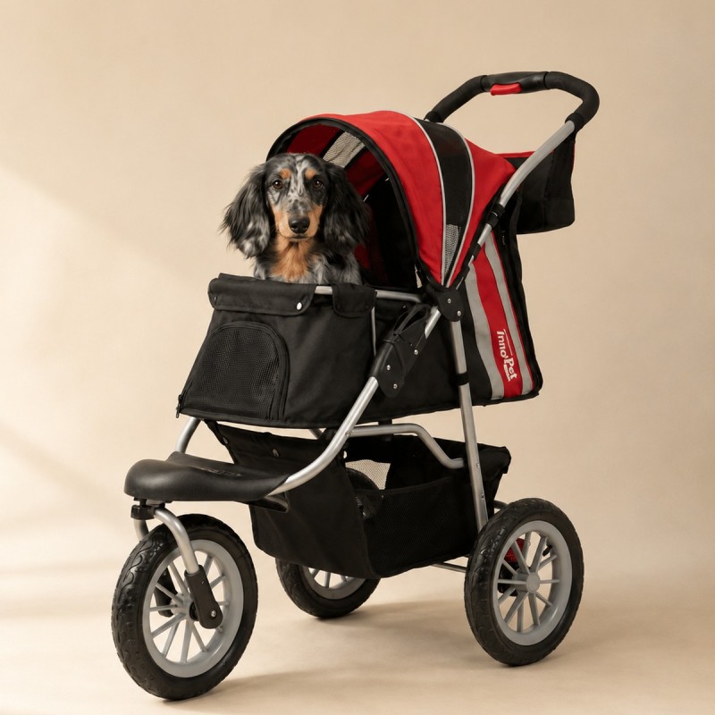 Cochecito para perros Comfort EFA Eco plegable hasta 25 kg