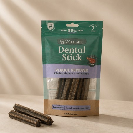 Snack dental Wild Balance Plaque Remover con ternera y algas