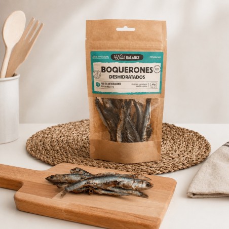 Boquerones deshidratados Wild Balance para perro ricos en Omega 3