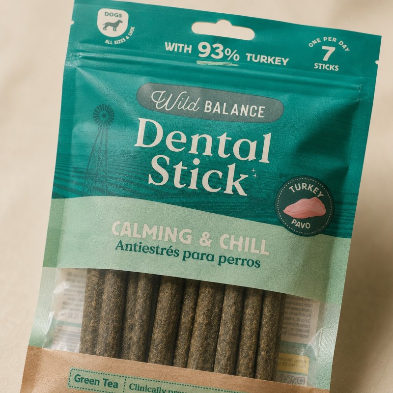 Wild Balance Stick Dental Calming Chill para perros