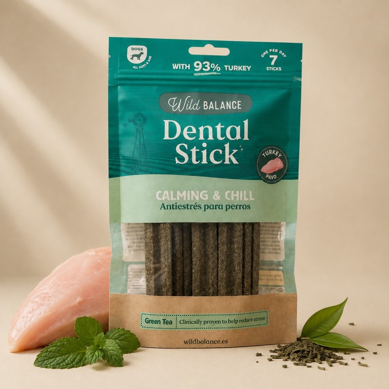 Wild Balance Stick Dental Calming Chill per a gossos